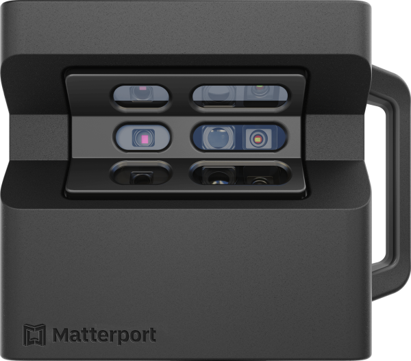 Matterport Pro2 3D camera vooraanzicht