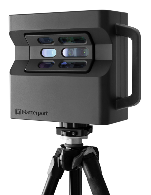 Matterport Pro2 3D camera op een statief